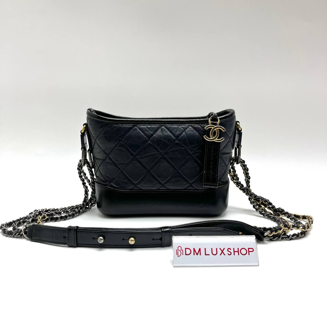 Chanel Gabrielle Small Black (Serial 28, Year 2019)