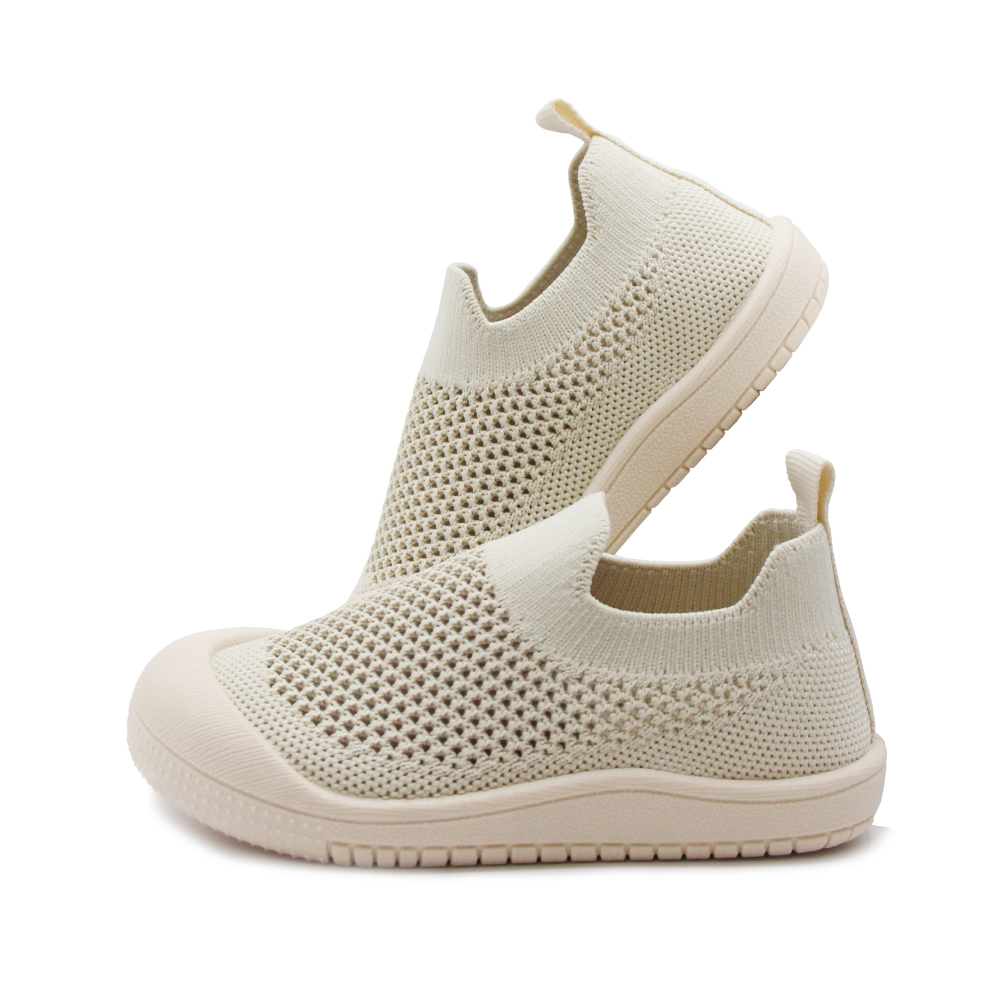 Koongs Koongs Airy Wave Aqua Mesh slip-on (Milk Tea)