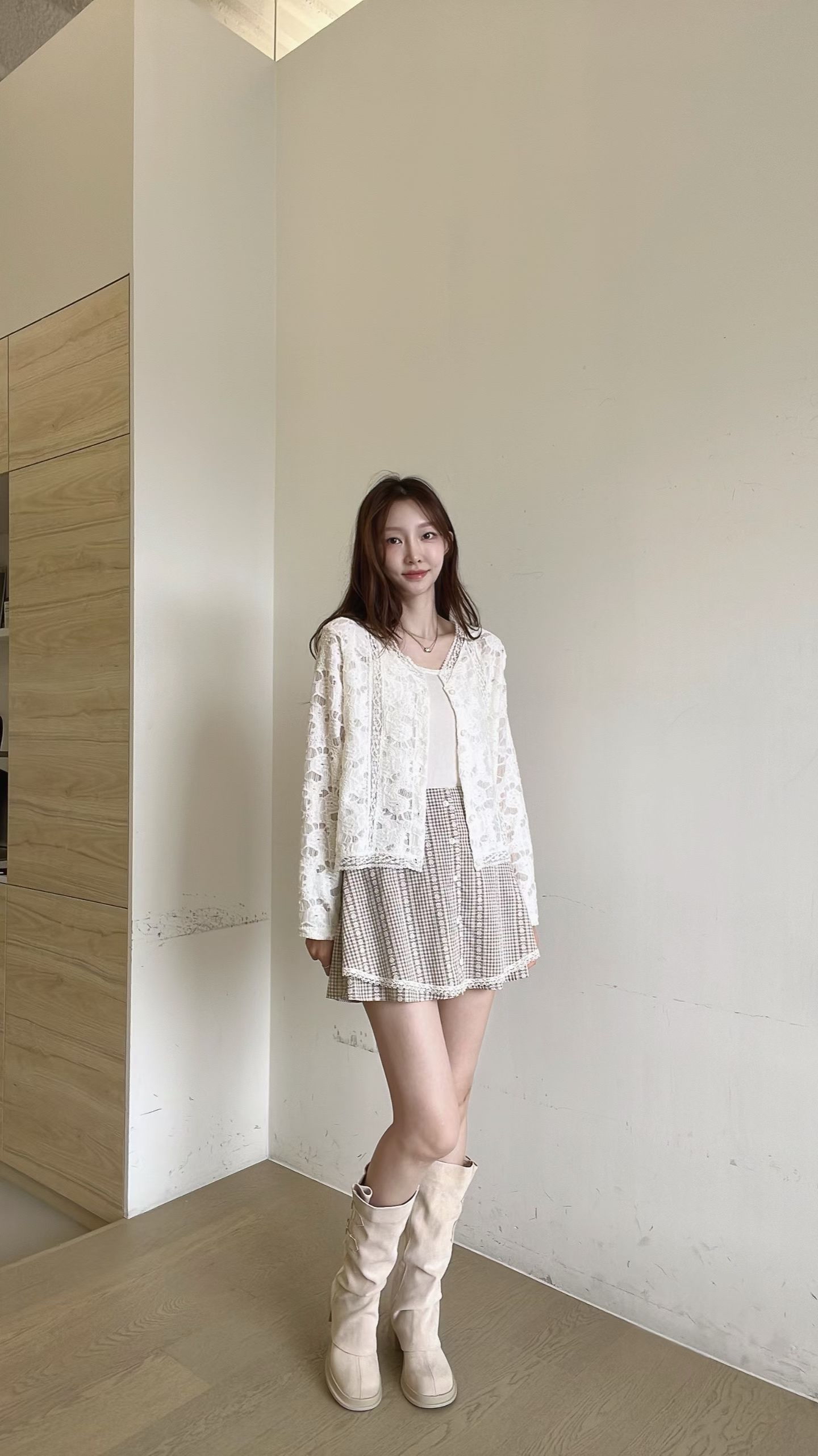 FV2 高質通花lace 外套