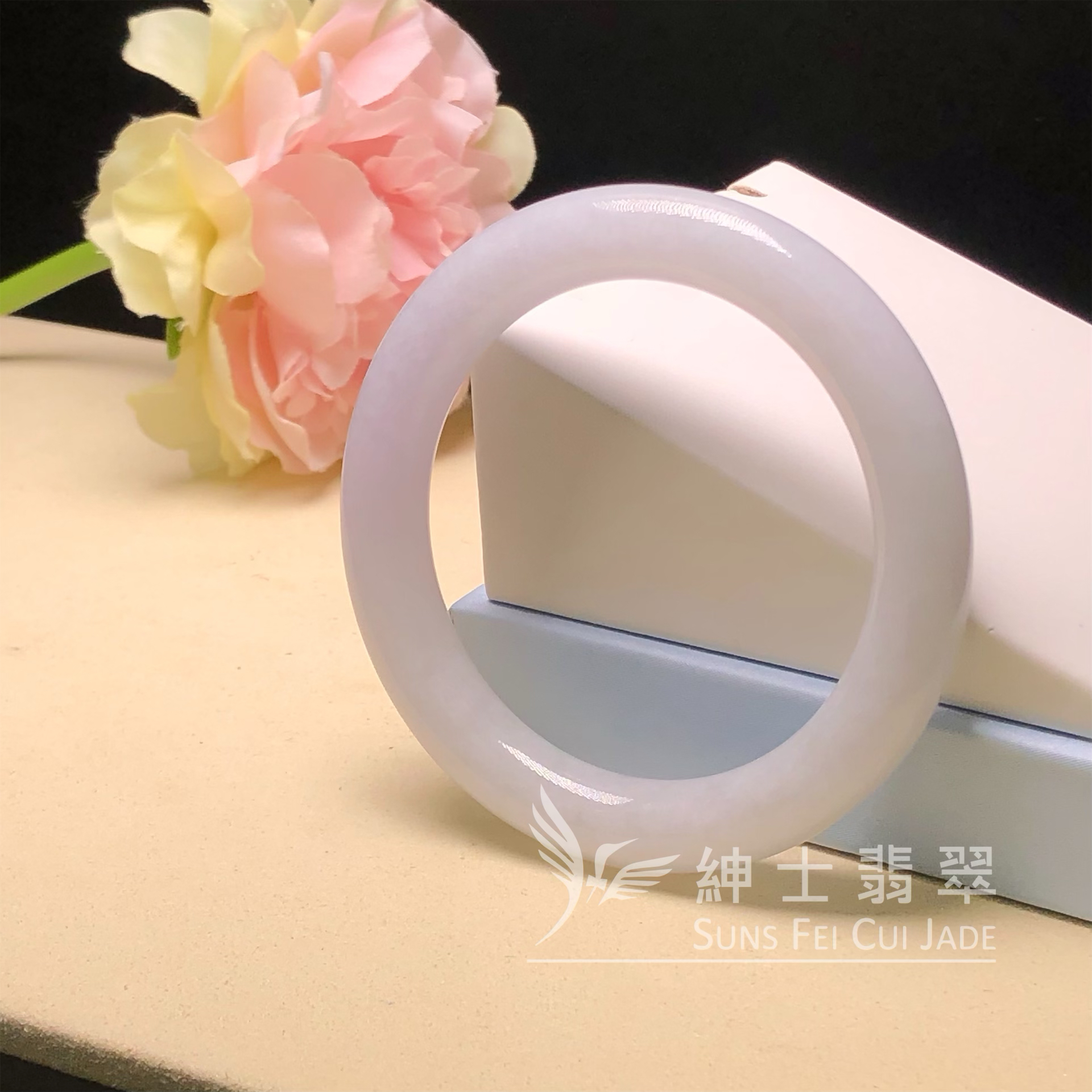 #YM00249 🎁紫羅蘭圓鐲56.5mm
