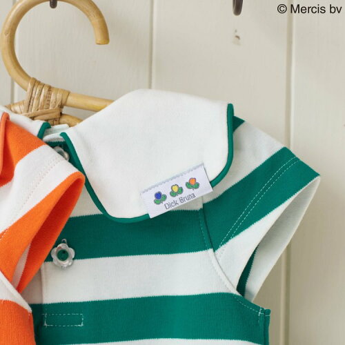 🆕【⭐訂購⭐】🇯🇵日本直送 🌀#Miffy 刺繡領 橫間連身裙/長身上衣［2款選］🌀 [ELDA-0065]