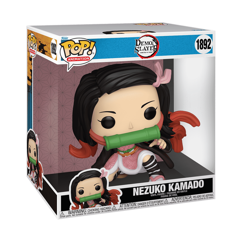 📦訂購 美國代購 Funko POP! Jumbo Nezuko Kamado Figure 鬼滅之刃 竈門禰豆子 模型
