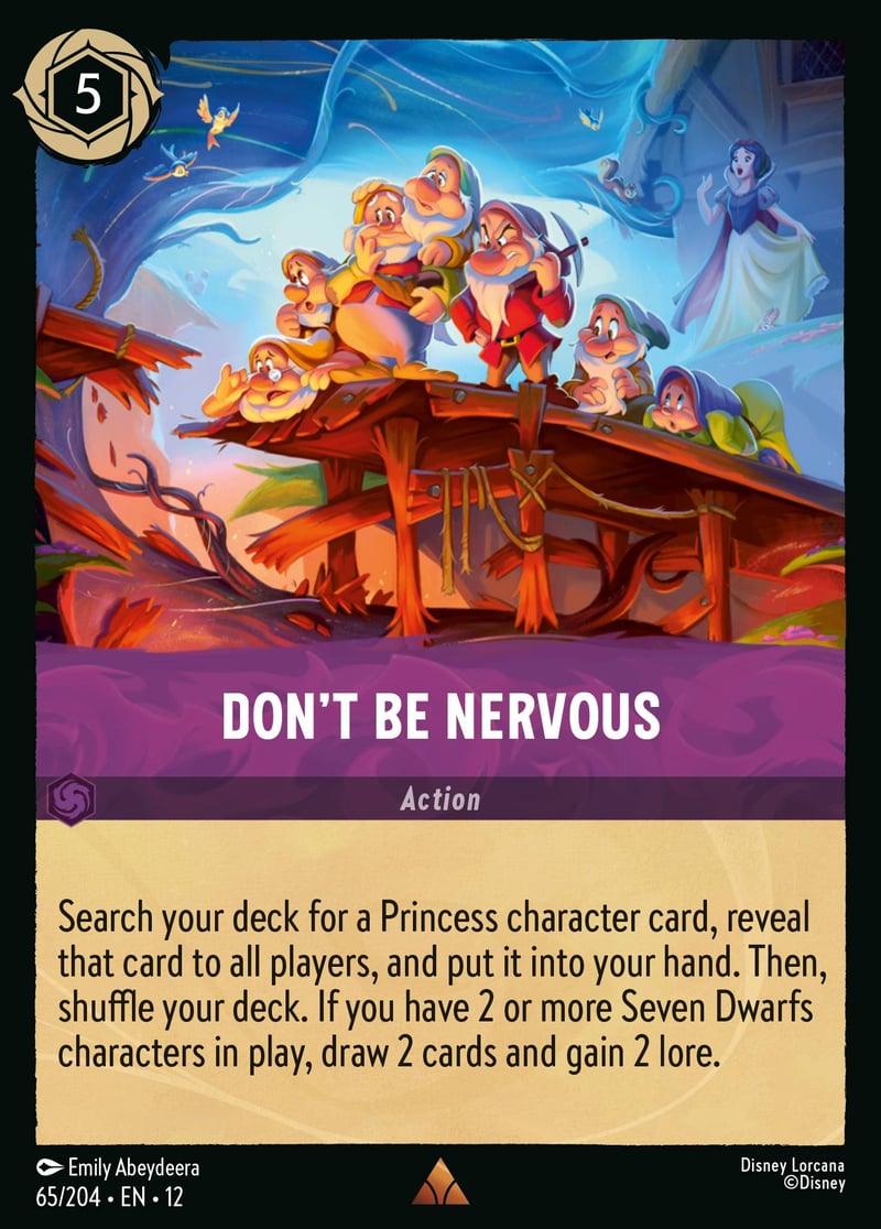 Don't Be Nervous | Set12-65 | Non-foil