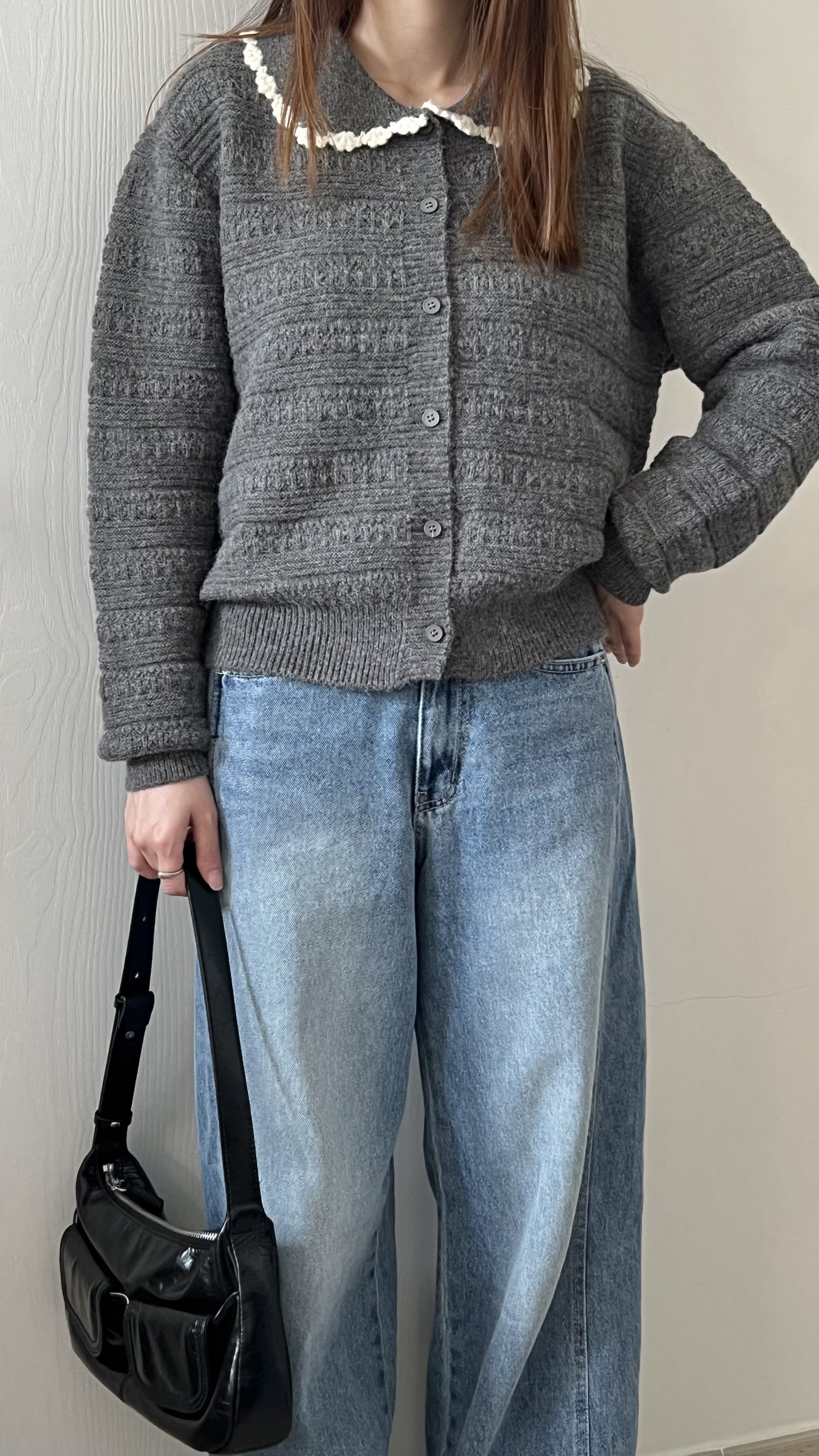 娃娃領甜美花紋上衣 可2穿 現貨