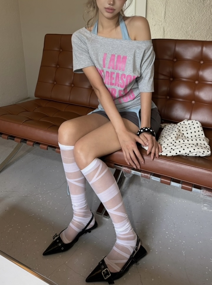 Asymmetric Halter Tank Top