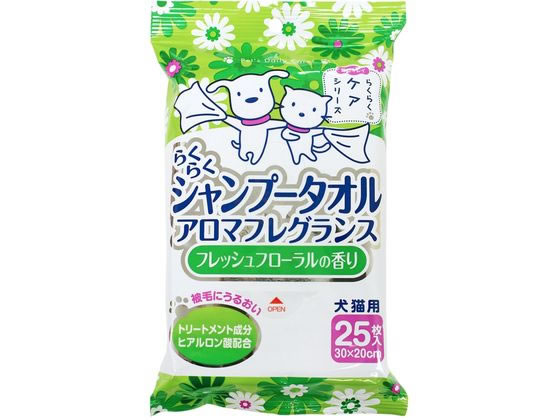 Super cat 犬貓用潔身紙 – 清新花香味 (25pcs)  CS-42