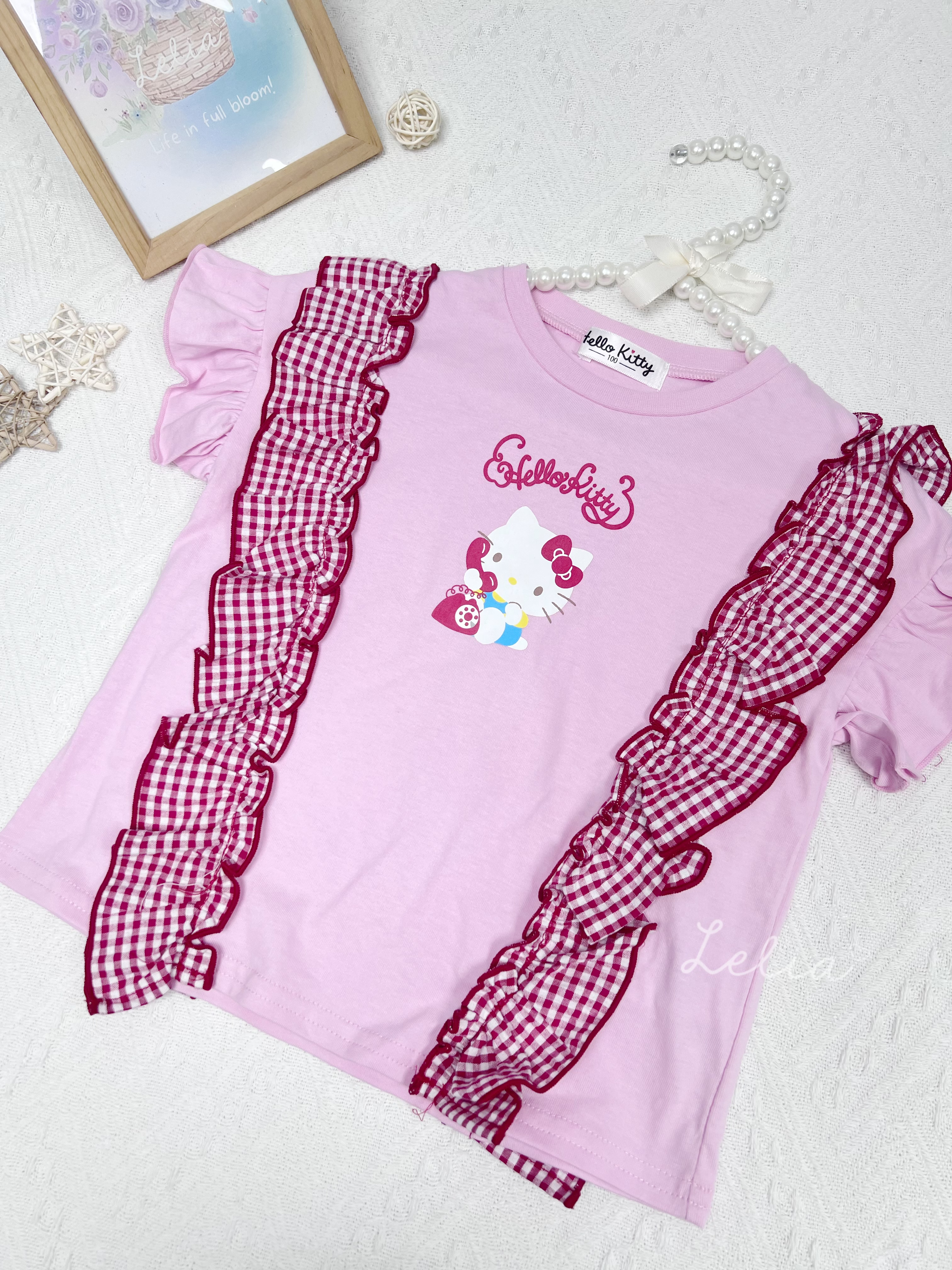 ▫️現貨▫️Sanrio Hello Kitty Ruffle上衣