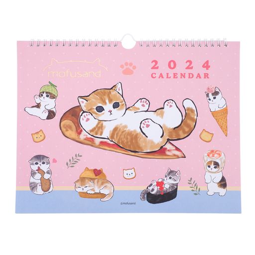 Mofusand 2024 Hanging Calendar 2024 掛曆 Manis