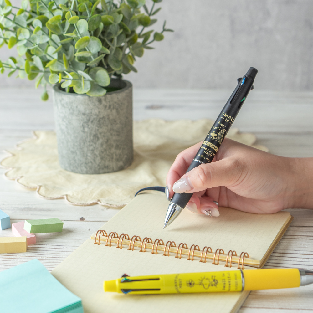 現貨｜Snoopy Woodstock Nest 日本製 uni Jetstream 4&1 多功能 5用筆 0.5mm 4色原子筆 + 0.5mm 鉛芯筆 (269653)