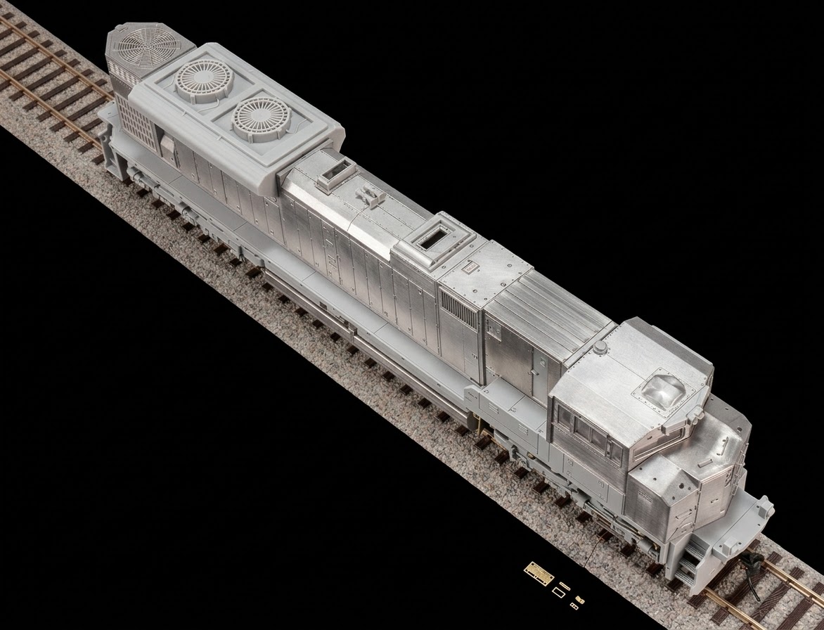 SD70ACE Metal Edition DCC 數碼音效及動態煙