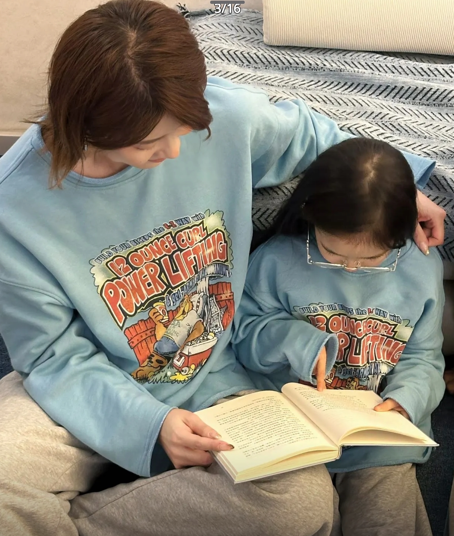 2件起各减$ 10。🇰🇷 韓版南大門 親子衛衣套裝