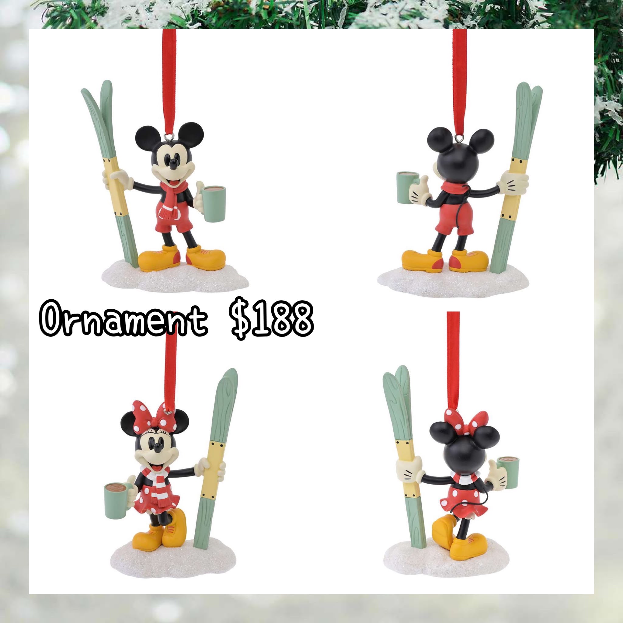 ：日本：2026 DISNEY CHRISTMAS ORNAMENT 2/10 日本發賣 ORNAMENT