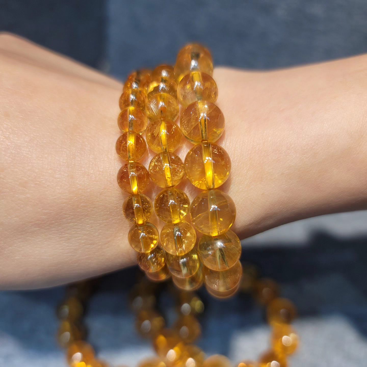 黃水晶手串(Citrine)