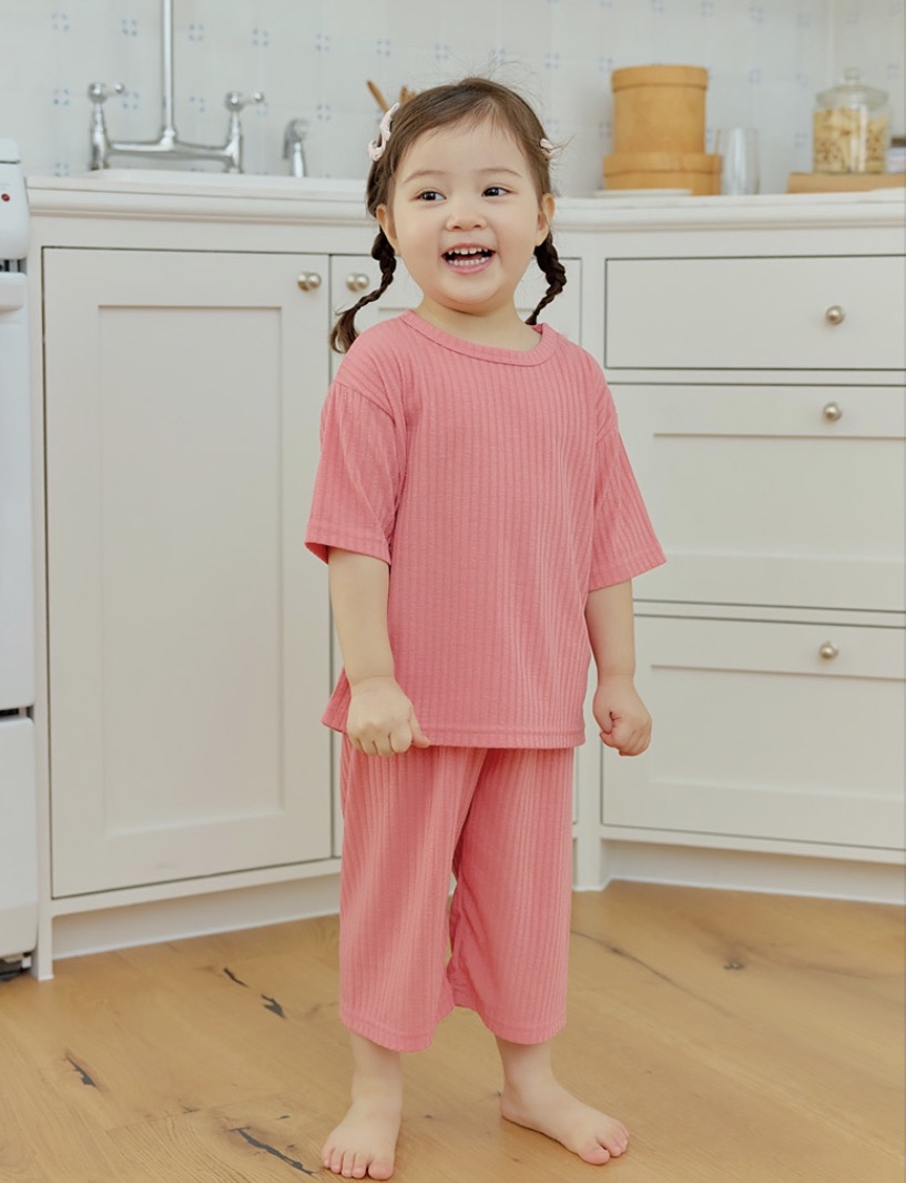 kikistory 棉+rayon人造絲5分袖家居服【獨家發售!】 (10-14日到貨)