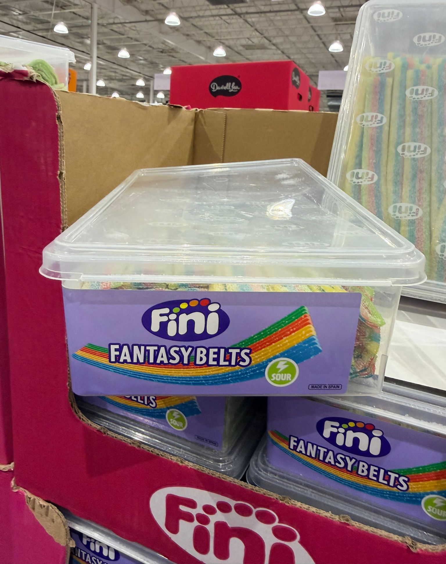 澳洲Costco 西班牙Fini彩虹酸甜扁帶軟糖（Fini Sour Fantasy Belts）