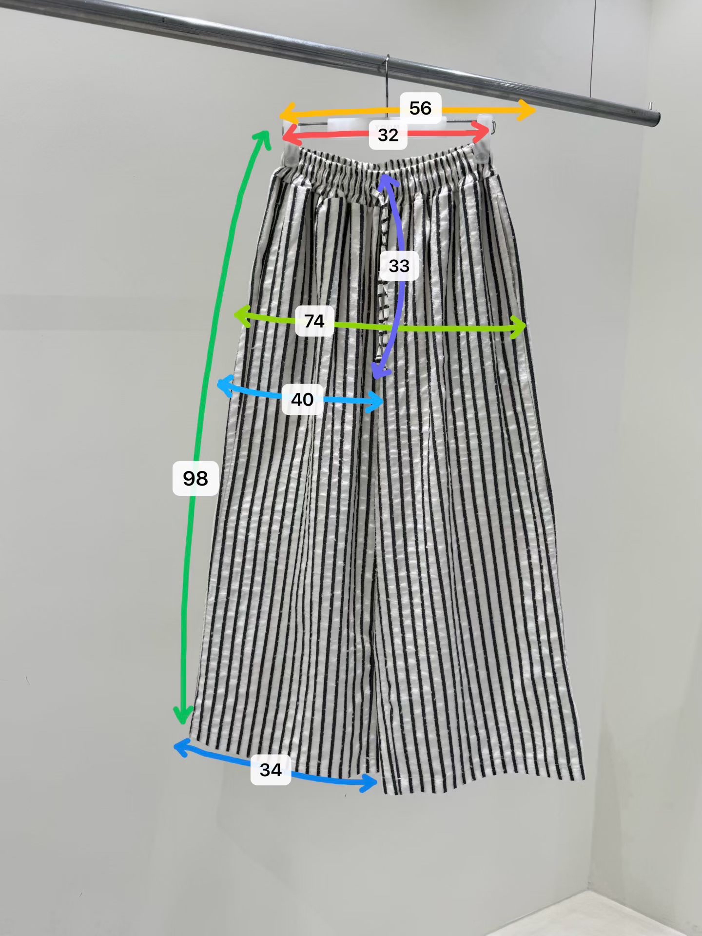 連線優惠- YM OX 高質長闊褲