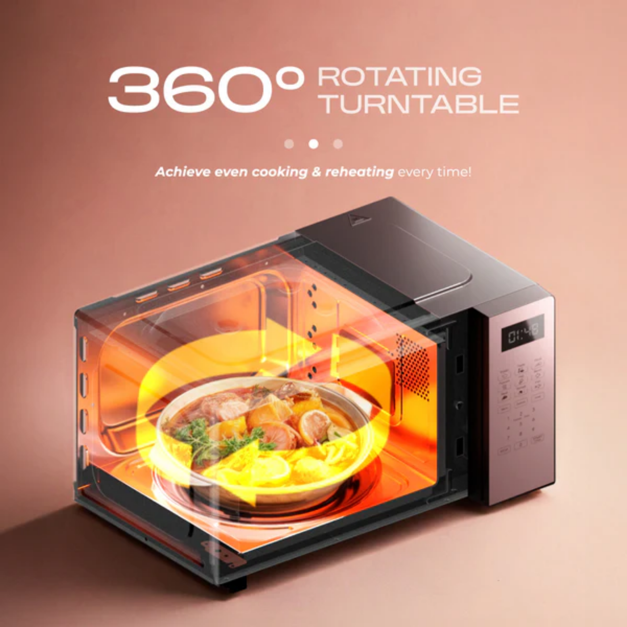 Russell Taylors 20L Digital Microwave Oven (M3)