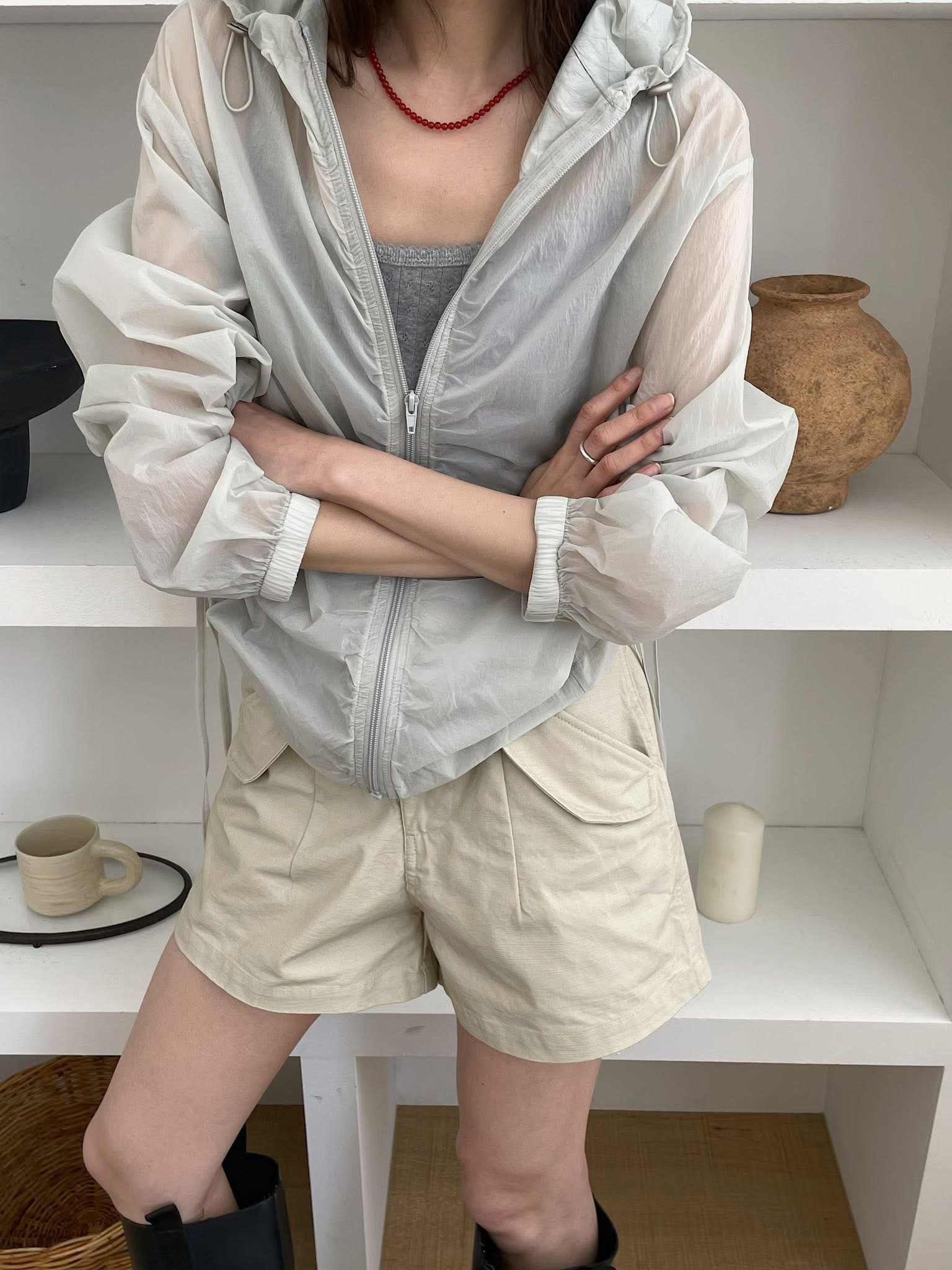 有帽薄防曬Jk