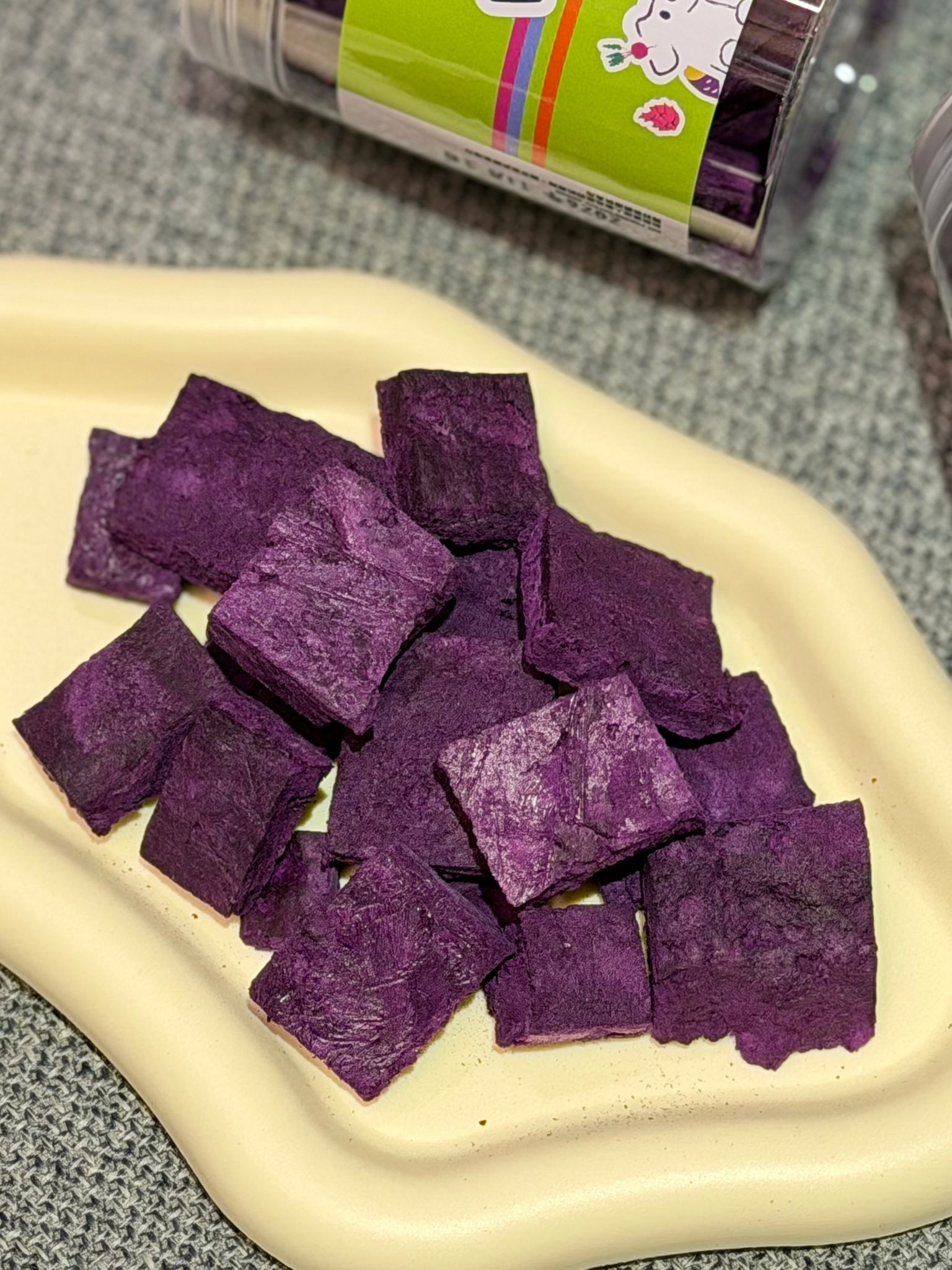 凍乾紫薯餅