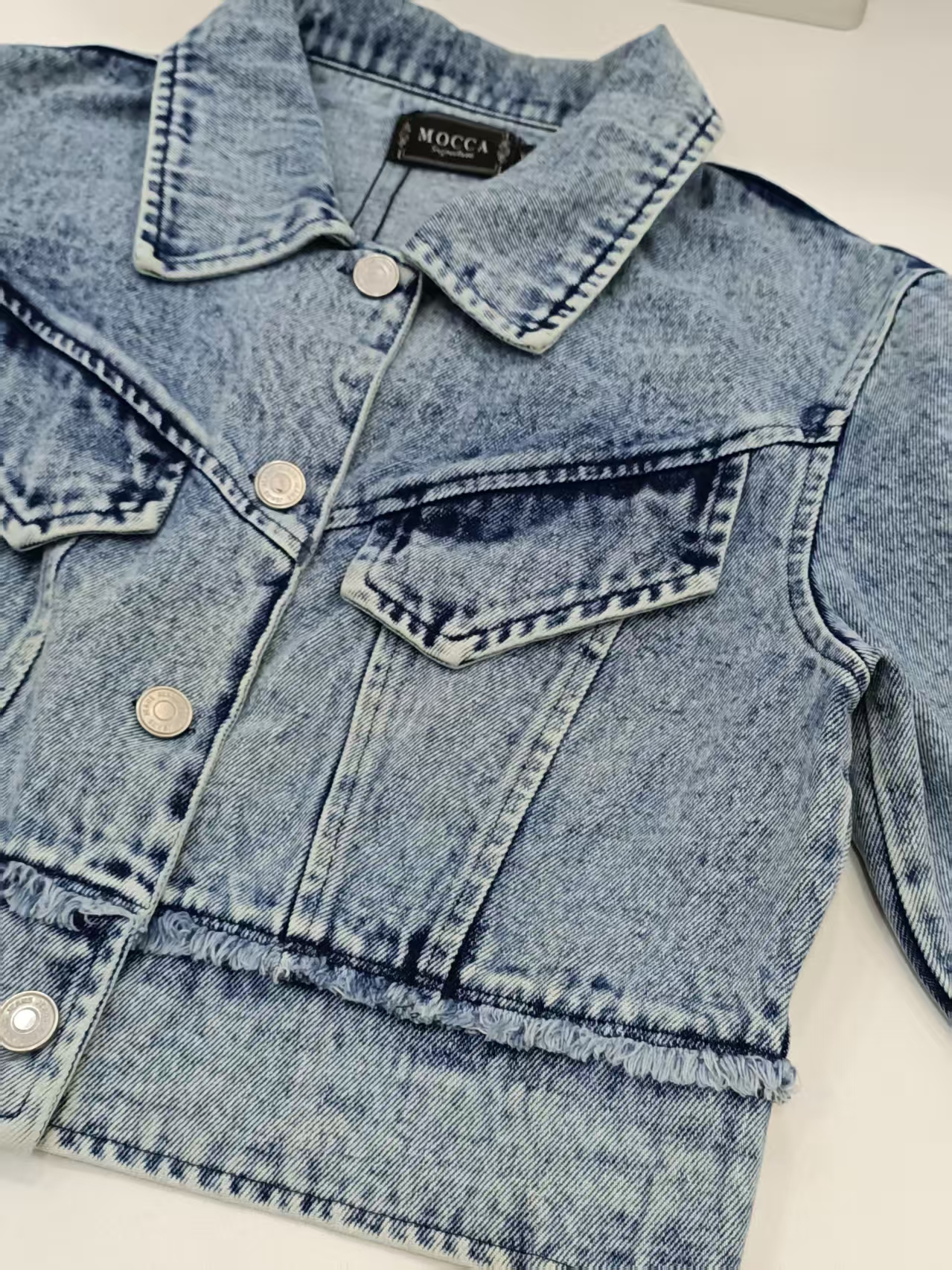 Crop Denim Jacket M246
