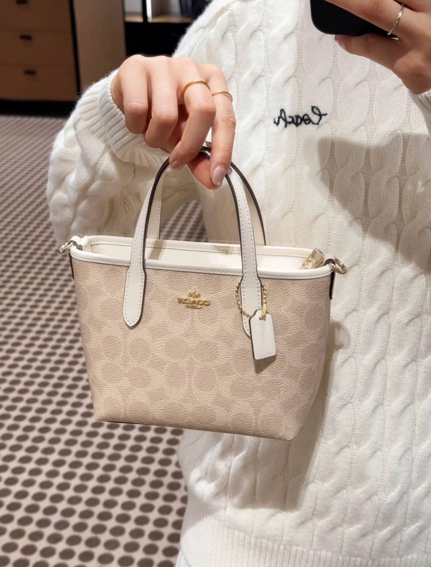 🇯🇵Coach爆款 City15迷你托特