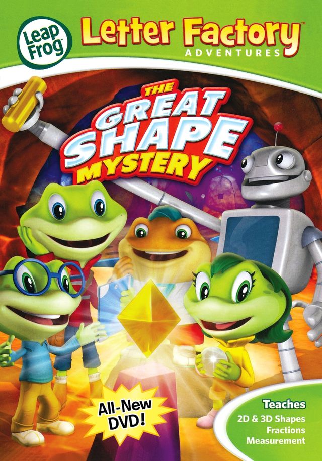 Leap Frog DVD Letter Factory Adventures The Great Shape