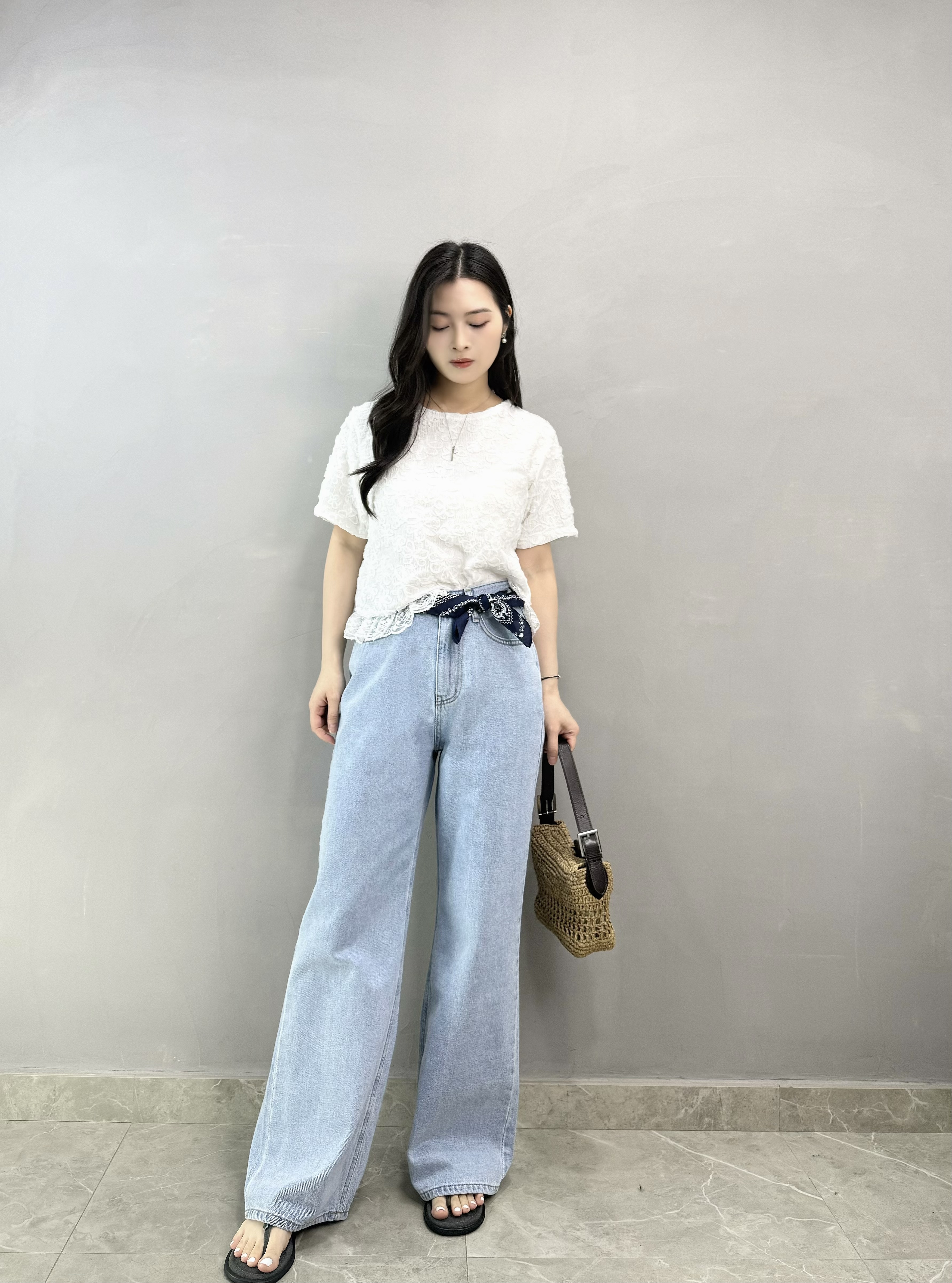 N60 立體花Lace Top