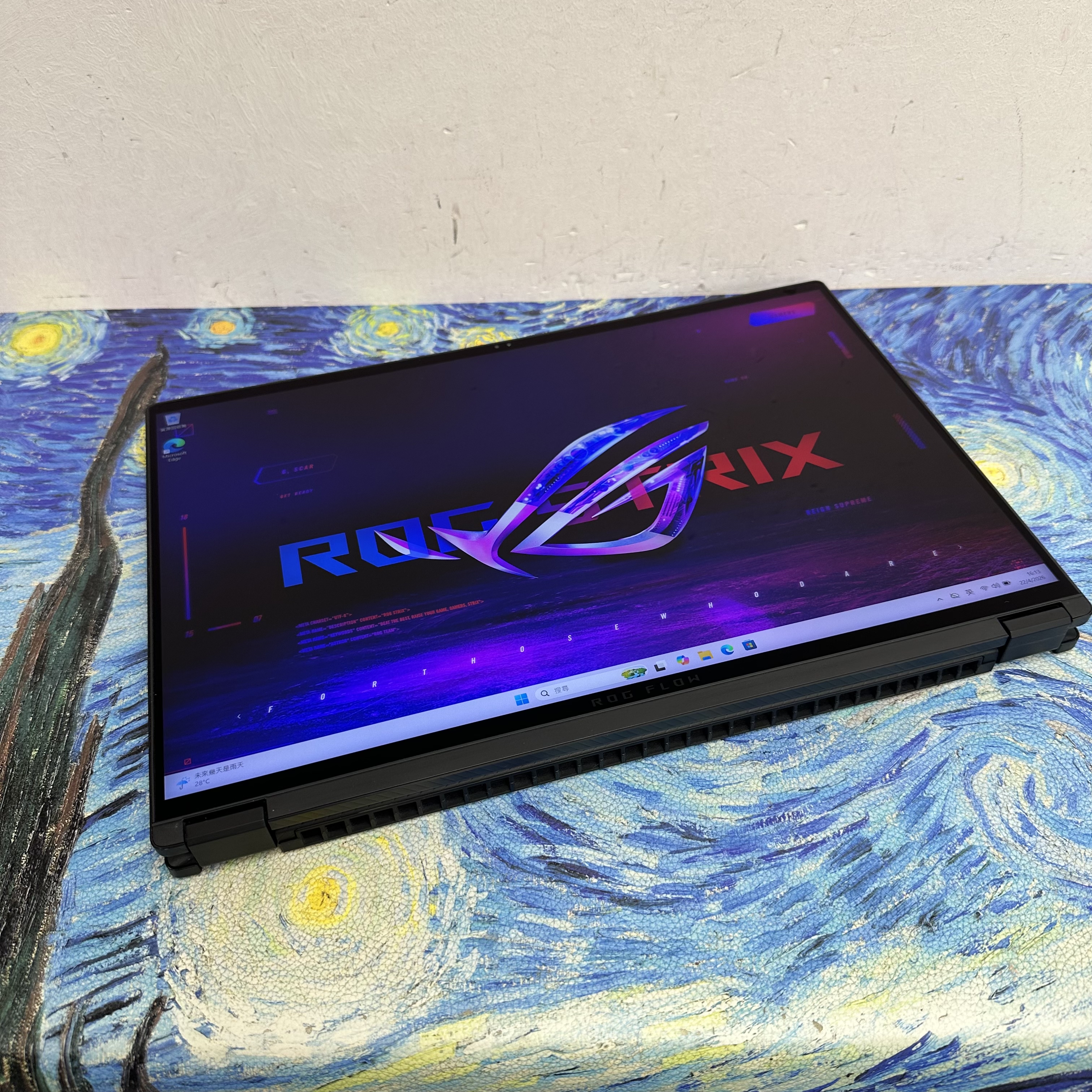 （頂級360度Touch Mon 16寸RTX4060華碩ROG Flow🔥Gaming Laptop )ASUS ROG i9-13900H/32GB Ram/1TB SSD/RTX 4060獨立顯示卡/2.5K 240Hz 16寸 Mon/ GamingLaptop / Notebook / PC / YouTube / Movie / Gaming Notebook / Gaming PC / 