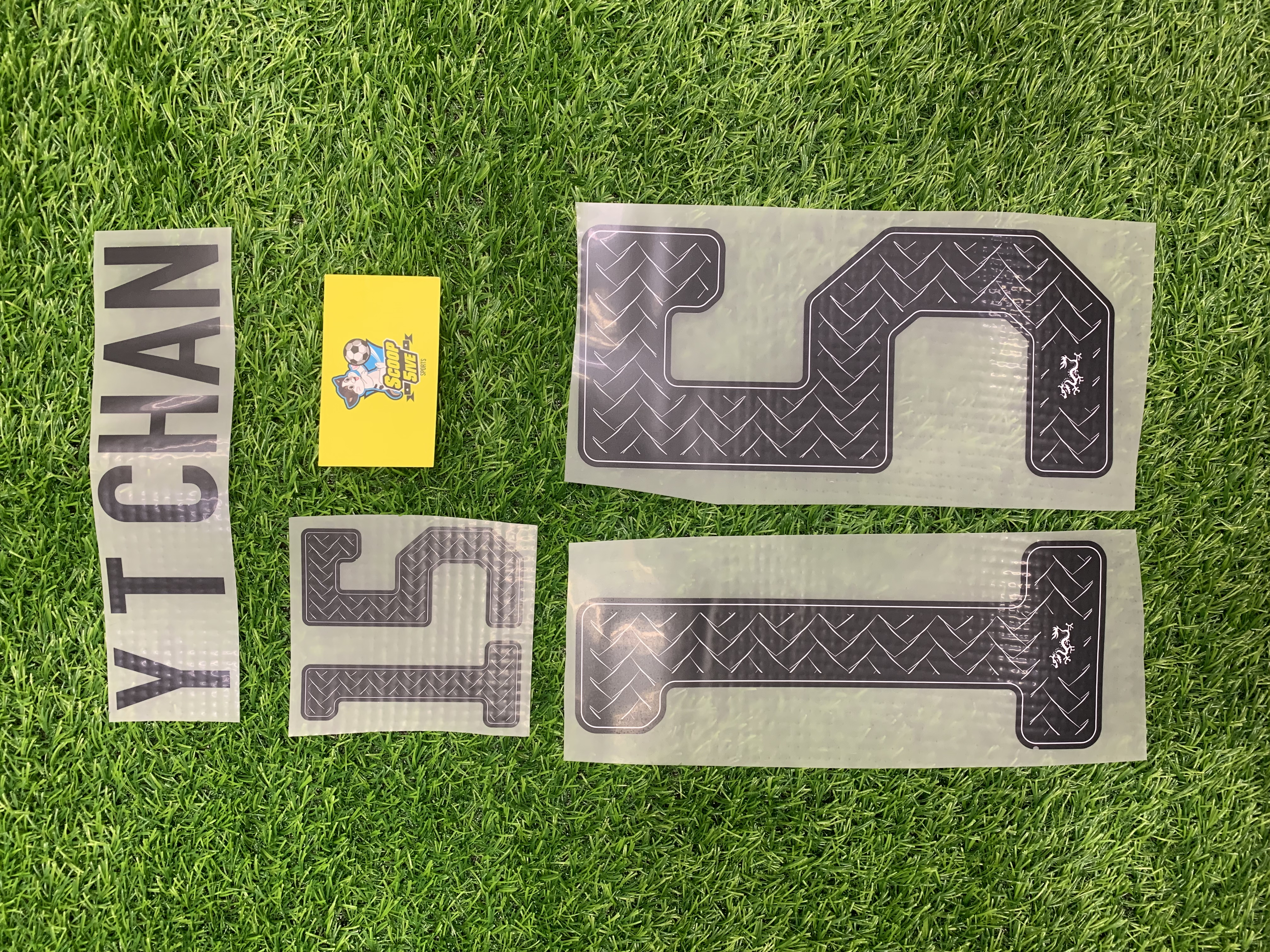 2026-27 香港 作客 印字 15 Y T Chan 陳潤潼 2026-27 Hong Kong Away Name & Numbering 15 Y T Chan