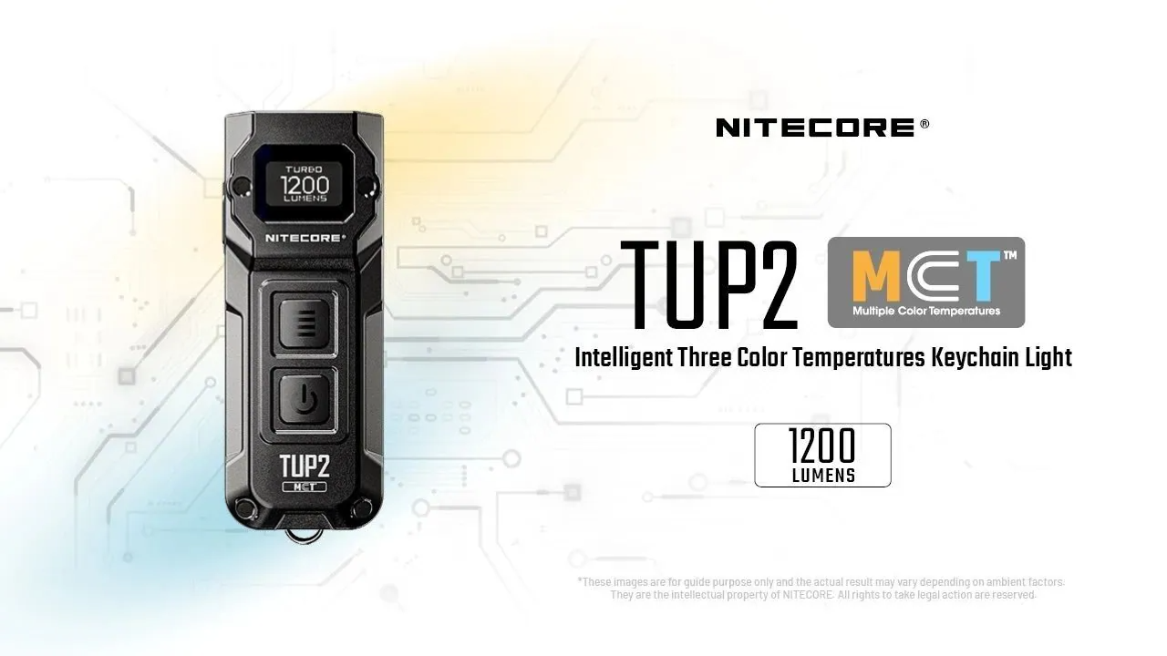 Nitecore TUP2 鑰匙圈燈