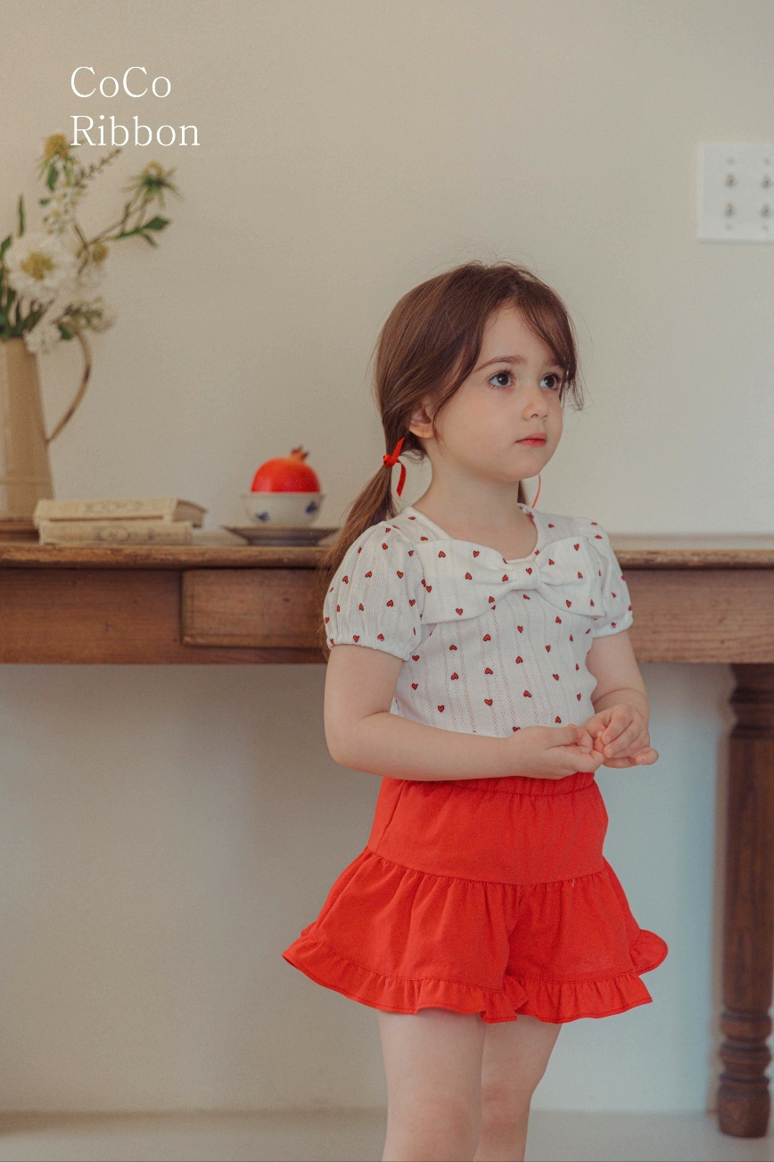 【預訂】 韓國直送 南大門童裝 心心圖案上衣