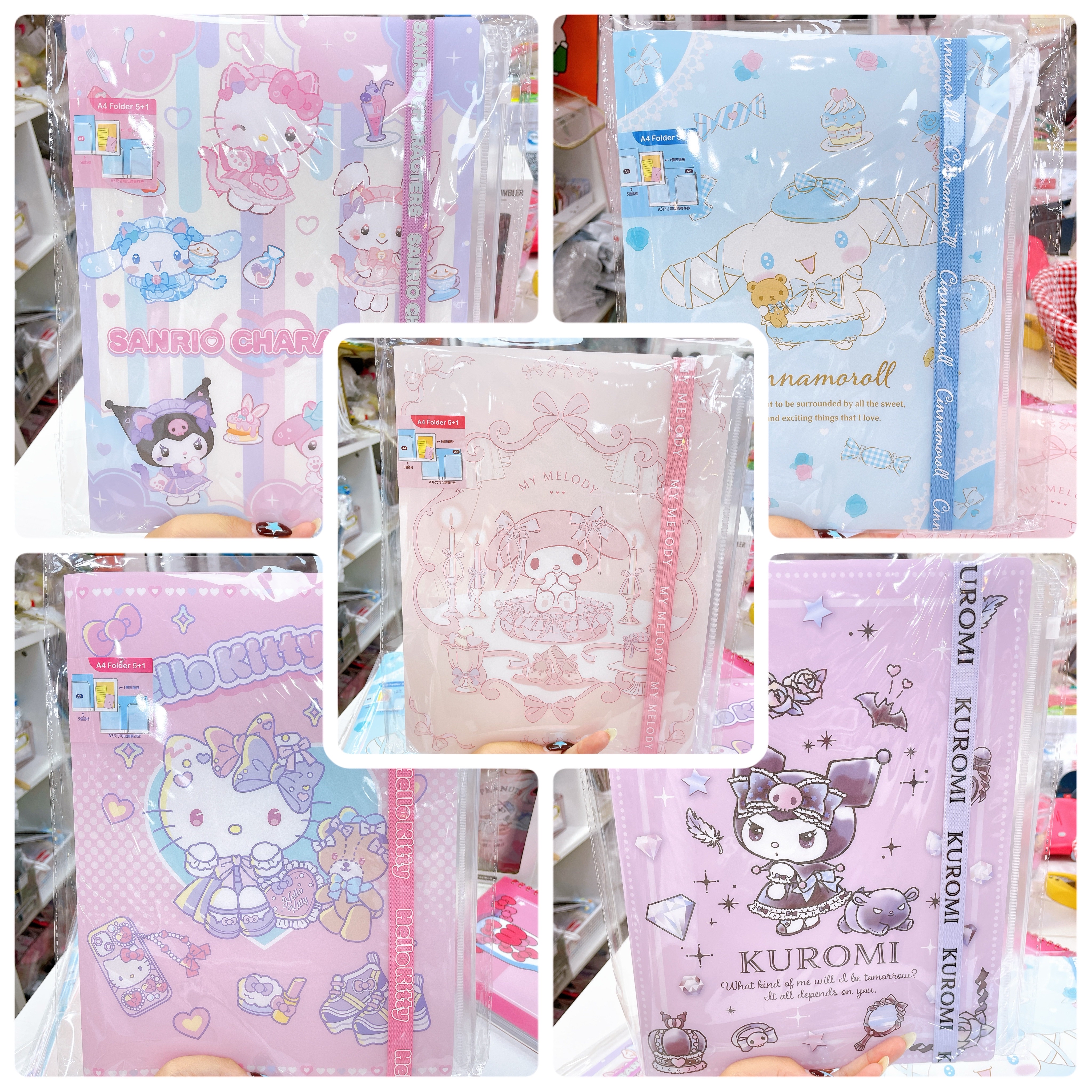 原裝行貨Sanrio  A4 文件夾