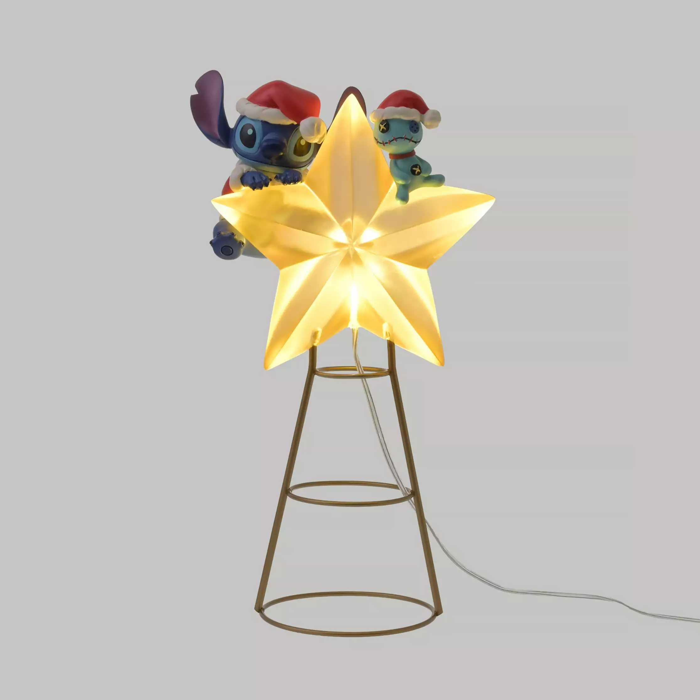 🌸 【預訂】Stitch & Scrump LED Tree Topper - DISNEY CHRISTMAS 2026