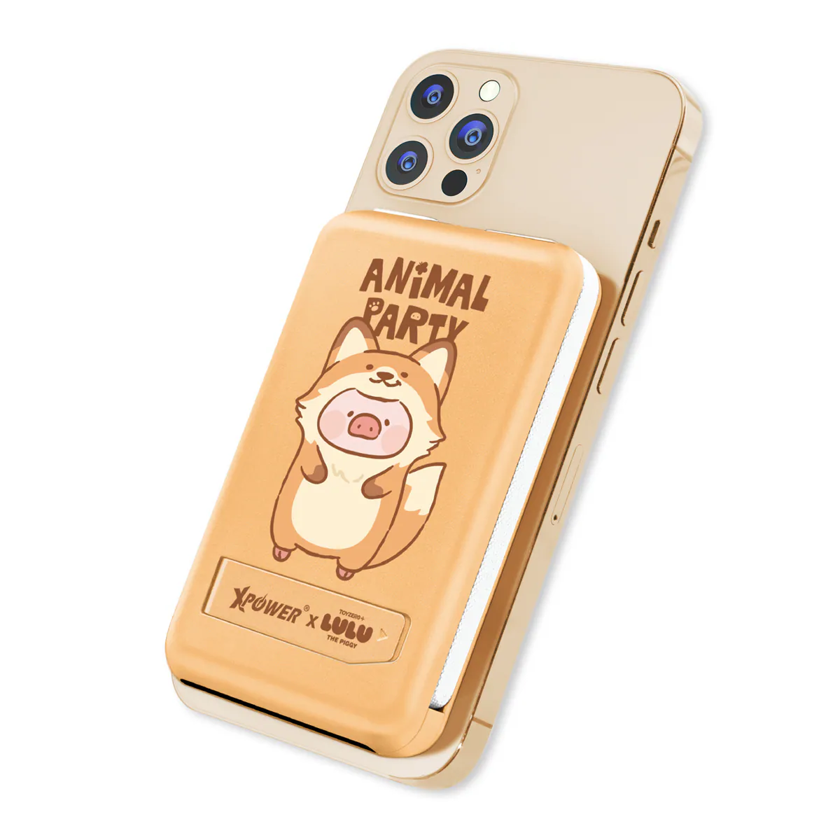 CCC | 3C認證 XPower x 罐頭豬LuLu🐷M10C+ 6合1 10000mAh多功能迷你20W PD3.0+ 磁吸無線快充移動電源