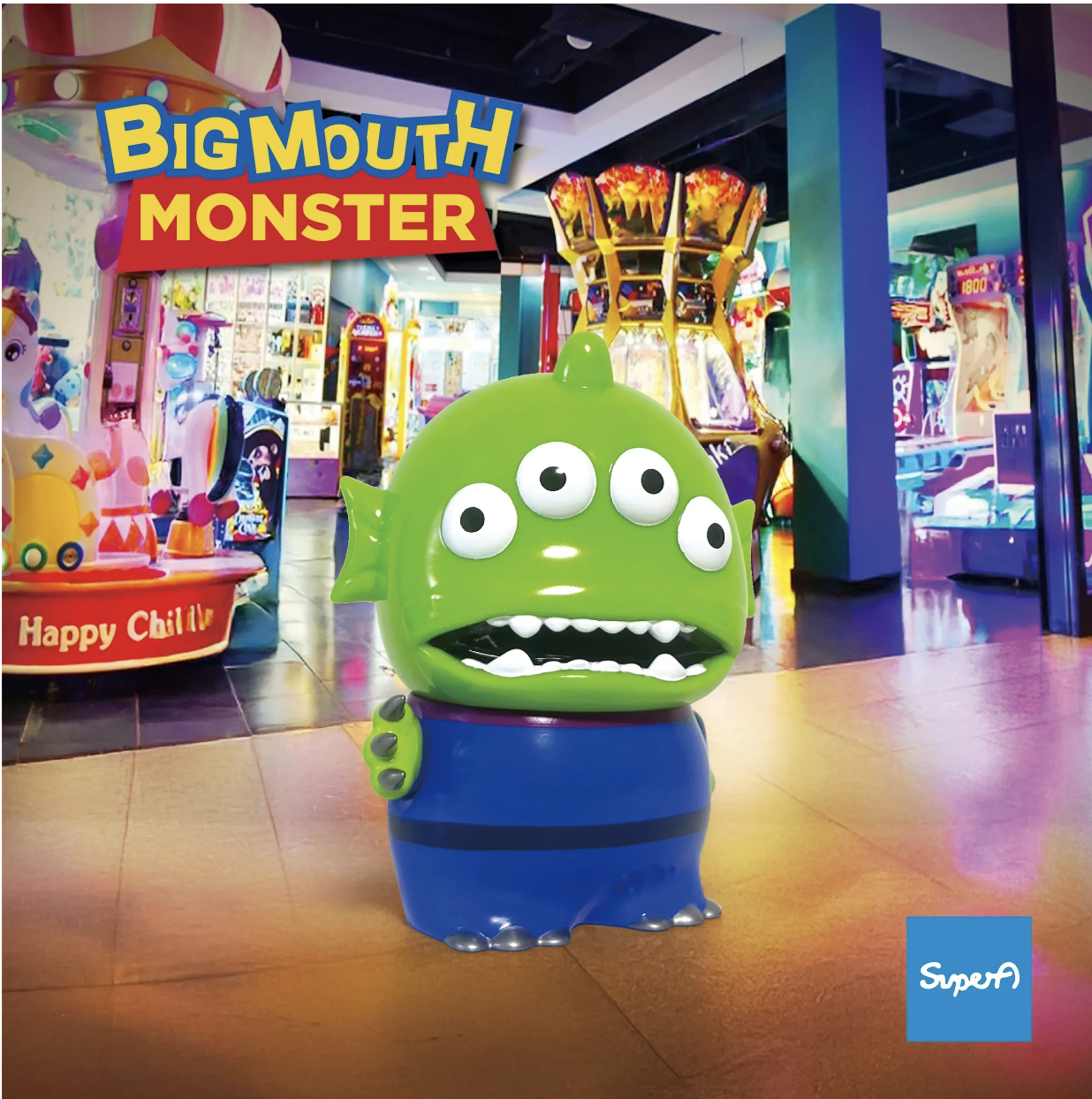 大口怪獸 Big Mouth Monster (外星人版本）