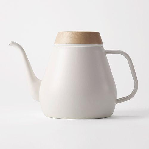 🔥🔥【日本製《OVJECT》琺瑯手沖咖啡壺】1.8L