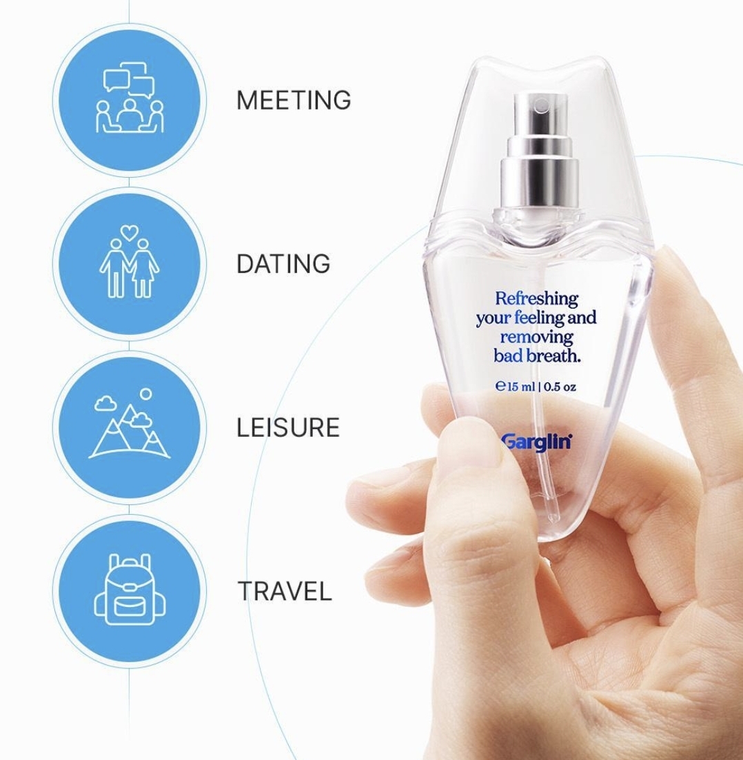 韓國熱賣 Garglin FRESH BREATH MINT 清新舒爽除口氣噴霧 15ml