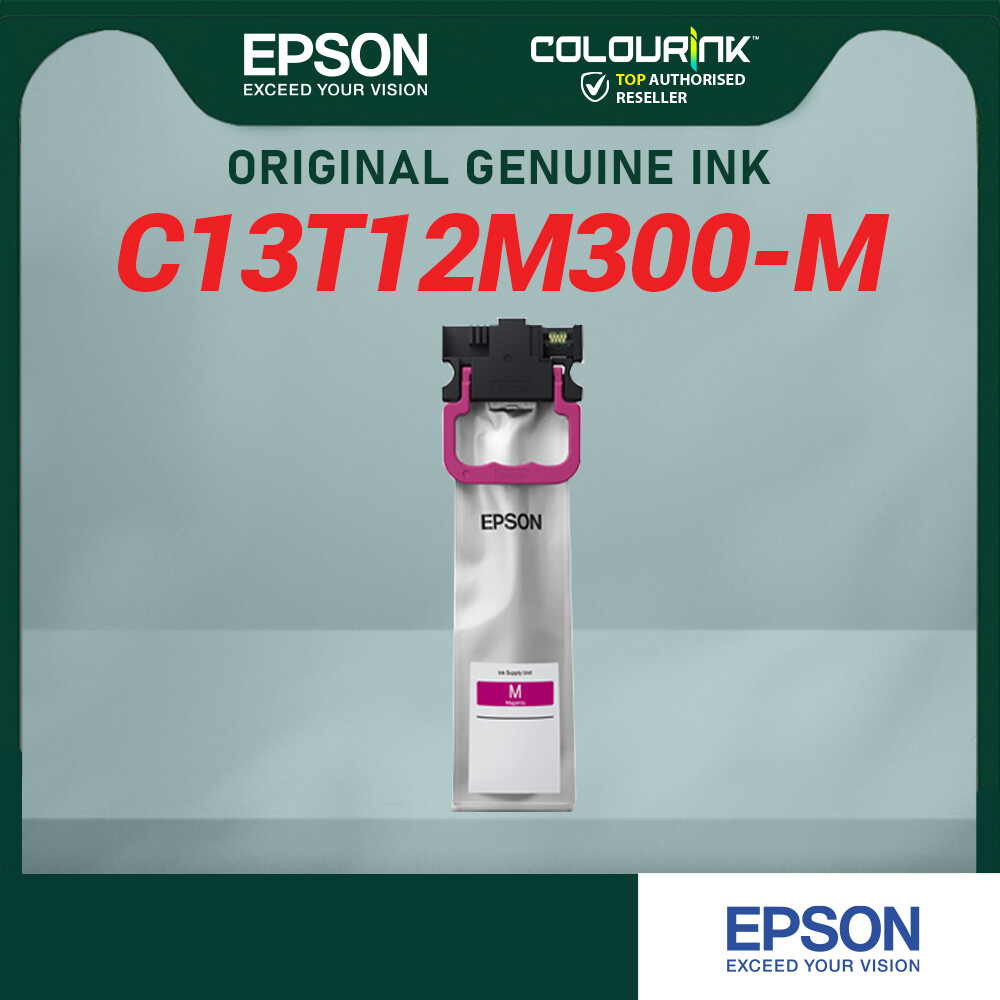 EPSON C13T12M100 C13T12M200 C13T12M300 C13T12M400 Original High Cap Ink Catridge EM-C800