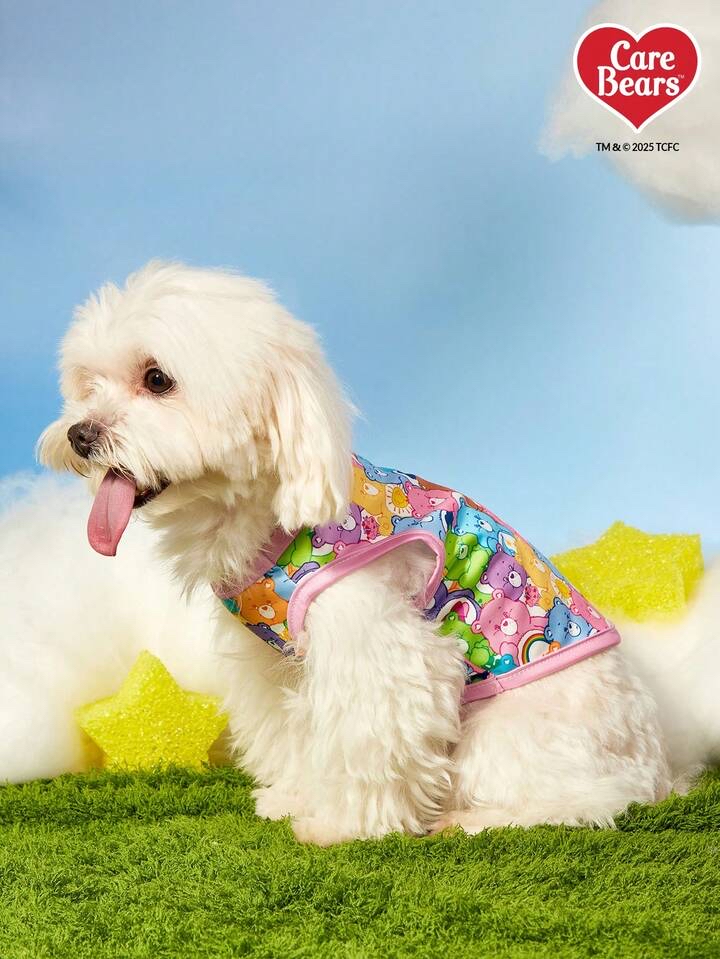 🌈Care Bears 粉色寵物背心 🐻