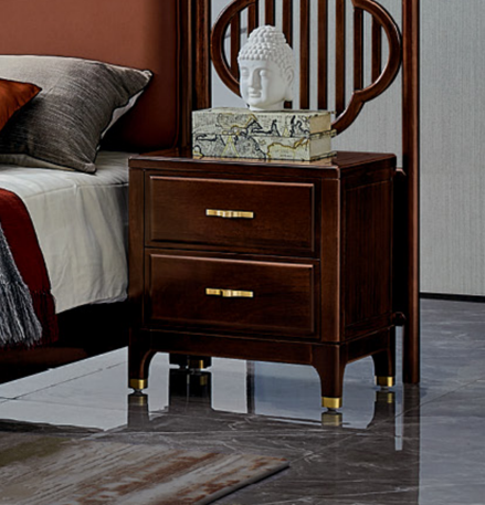 床頭櫃 兩層抽屜