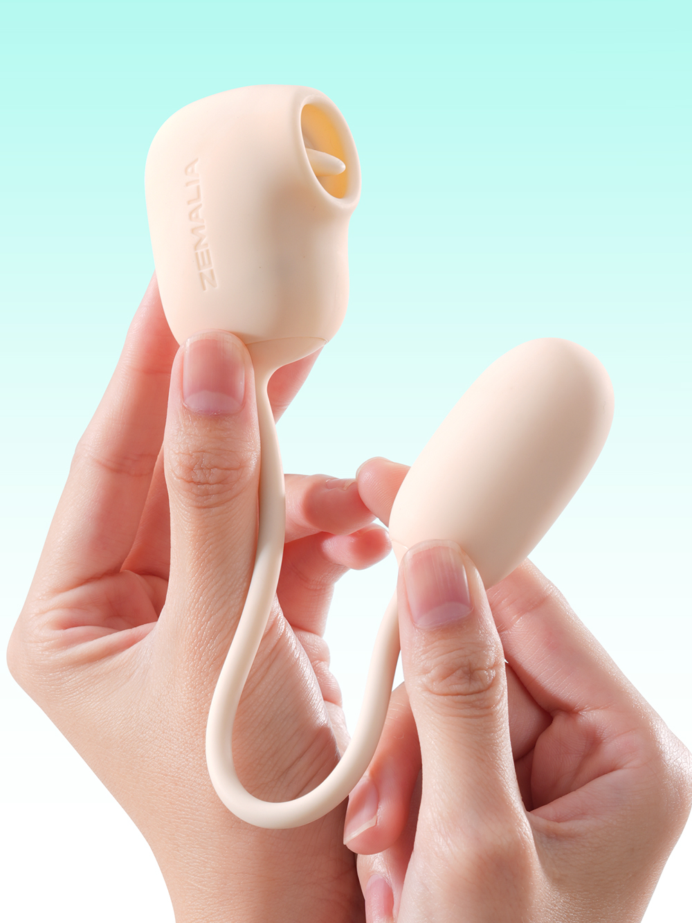 旅心【舌舔+震動】手機智能遙控 雙頭震蛋