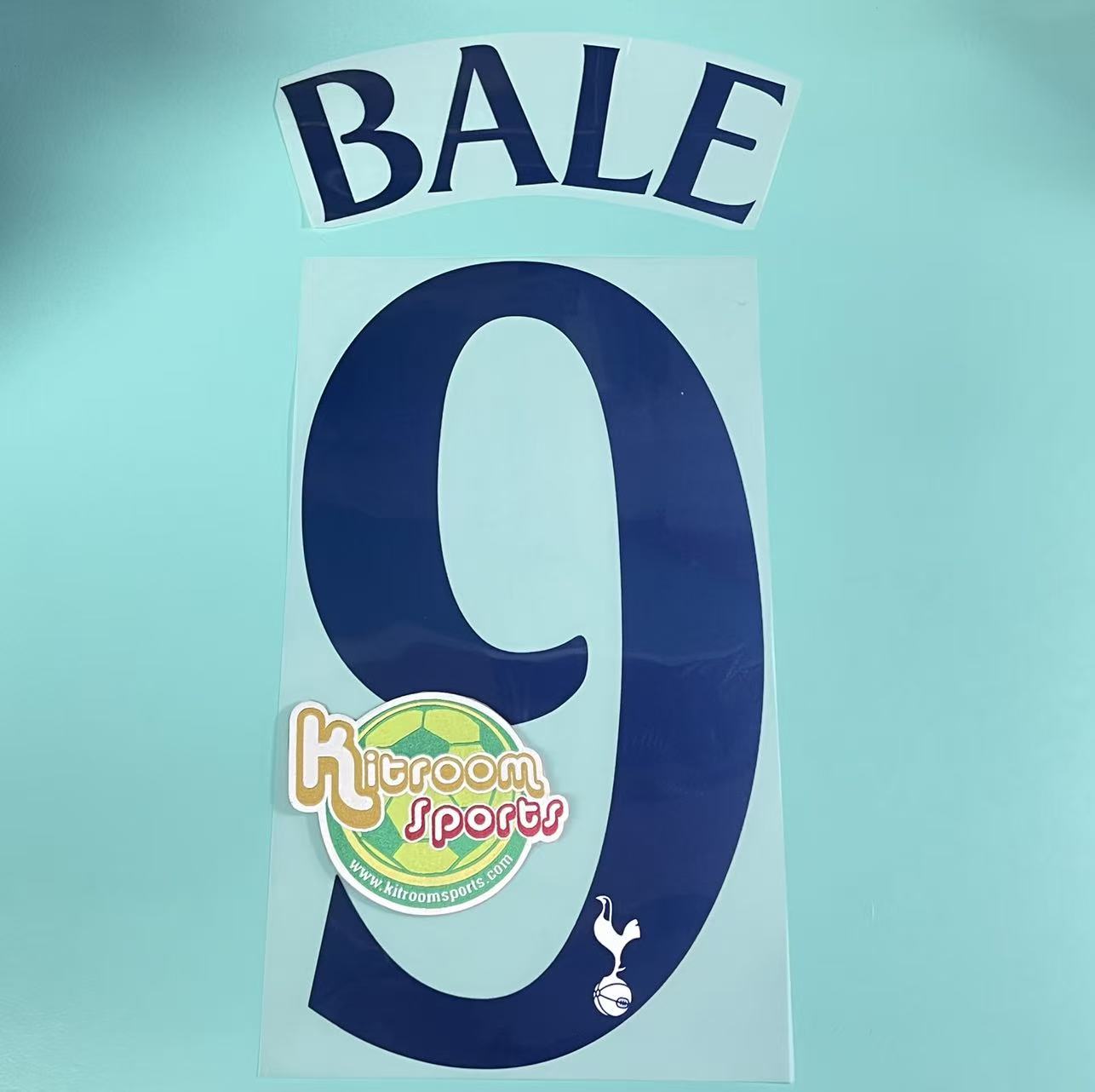 2020-21 Tottenham Home UCL Nameset #9 BALE