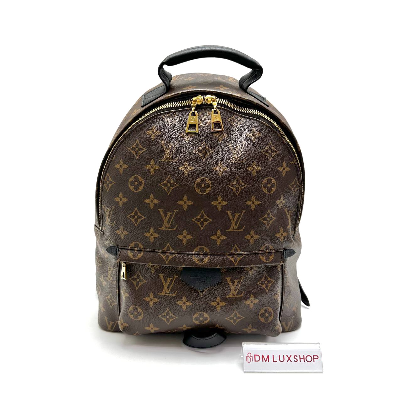LV Monogram Palm Springs Backpack PM GHW