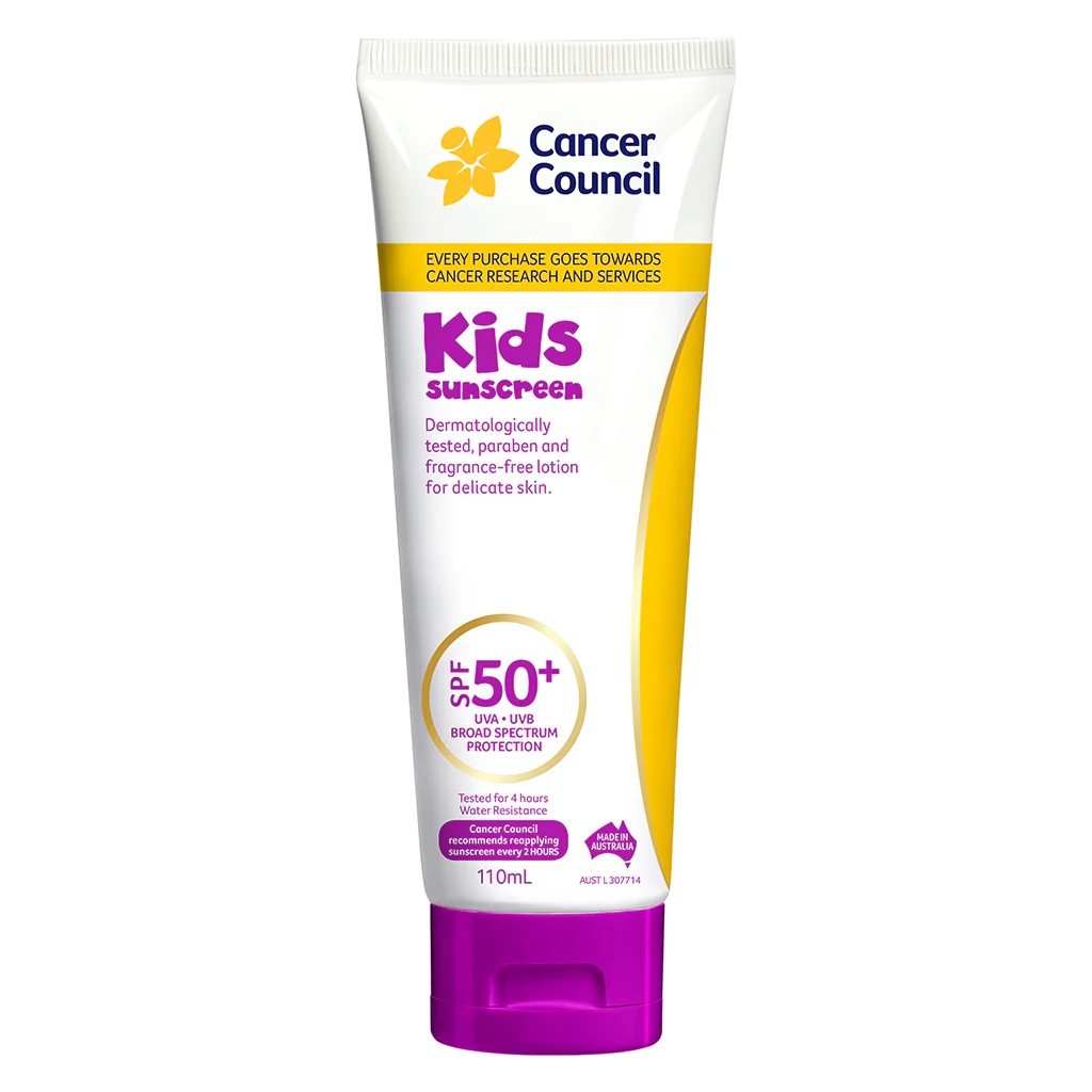 Cancer Council 澳洲防癌委員會兒童專用防曬霜 SPF50+ 110ML