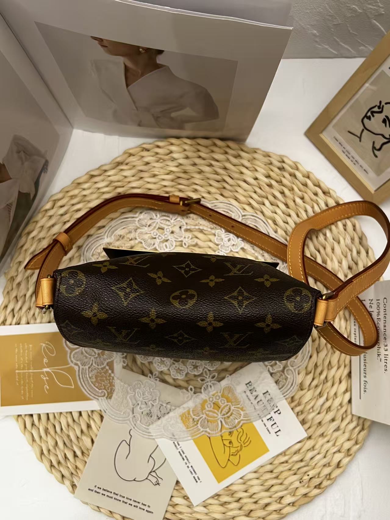 LV Monogram Musette Salsa (王菲包）