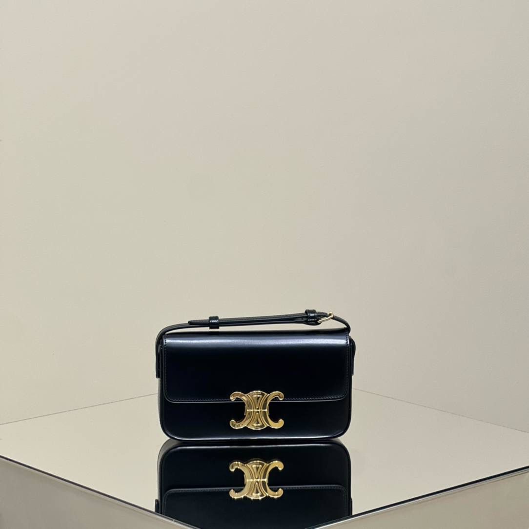 🔥大货实拍图 𝗖𝗘𝗟𝗜𝗡𝗘 ♥ 𝗧𝗥𝗜𝗢𝗠𝗣𝗛𝗘 𝗦𝗛𝗢𝗨𝗟𝗗𝗘𝗥 𝗕𝗔𝗚 型号：194143 尺寸：20*10*4cm