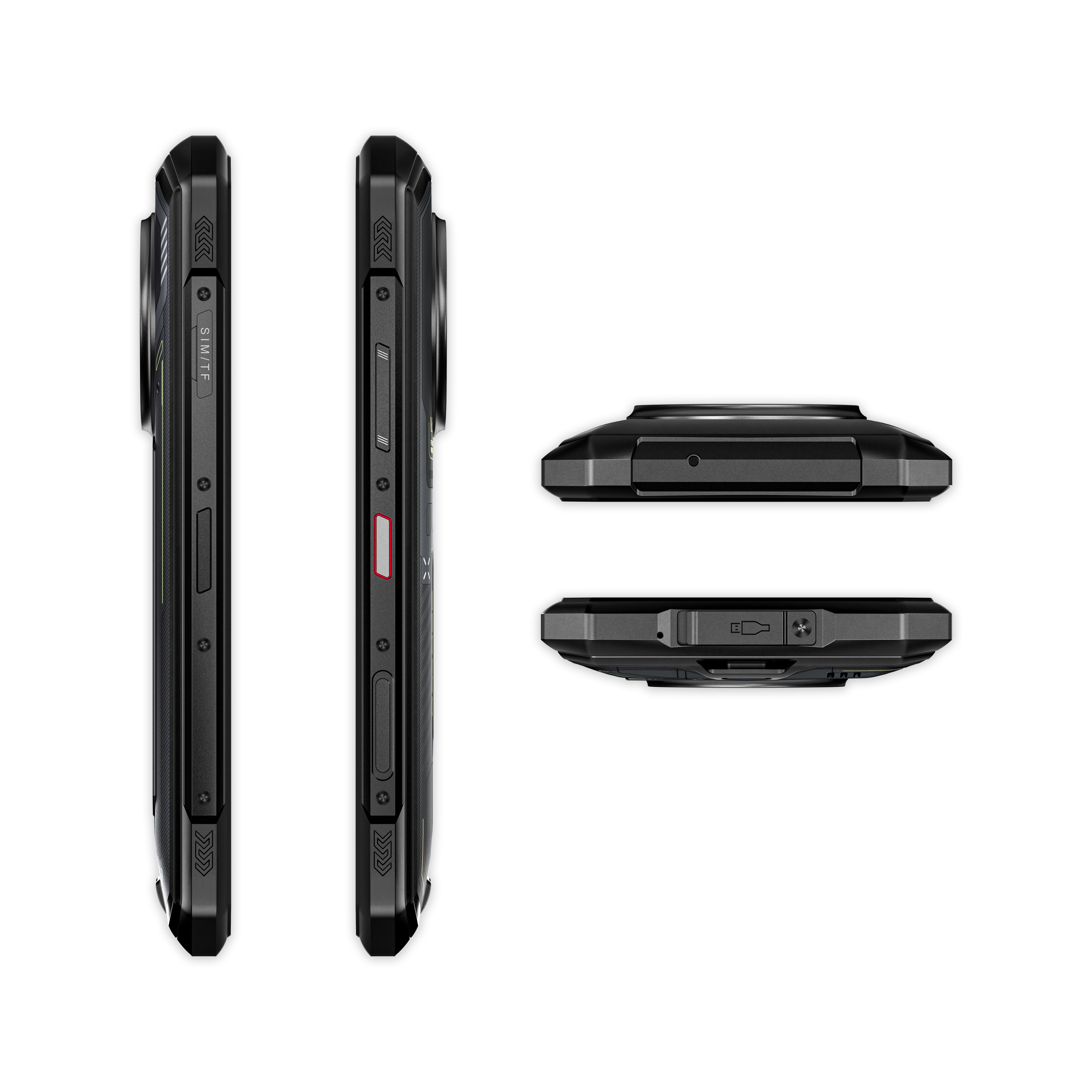 DOOGEE V50 Pro 5G | Dimensity 8300 6.78吋 120Hz 11000mAh 200MP 夜視 後置AMOLED屏幕 PoC對講 Wi-Fi 6E 三卡槽 AI工具 三防手機 Rugged Phone