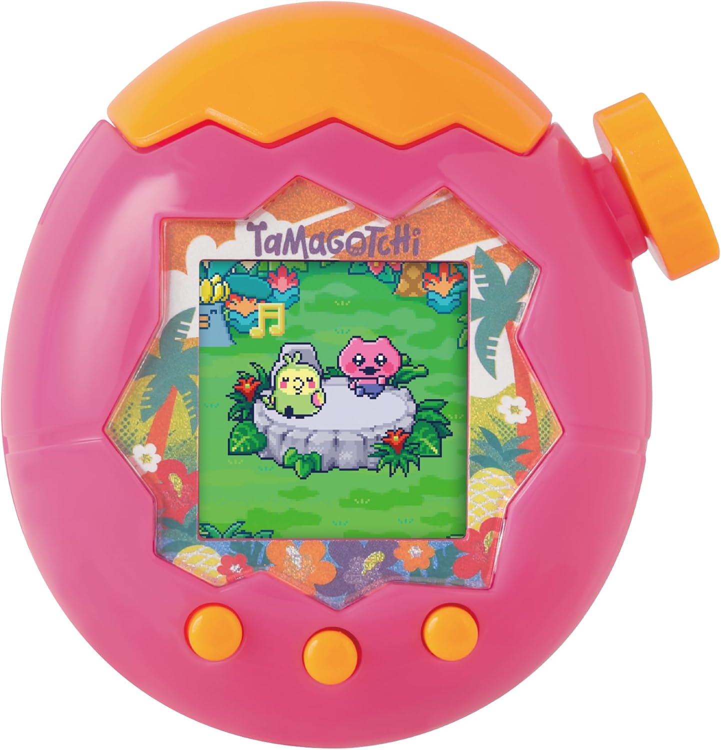 BANDAI - Tamagotchi Paradise 他媽歌池 電子寵物機 (橙色熱帶風情版)