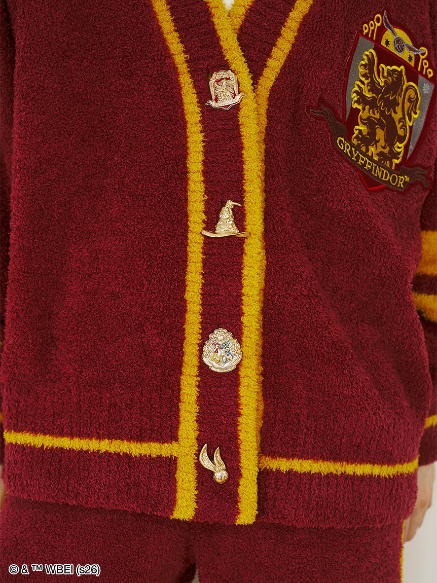 學院紐扣開襟衫 Motif Button Cardigan｜SNIDEL HOME X 哈利波特 聯名 第5彈 (Harry Potter)【預購】 (26195-P）