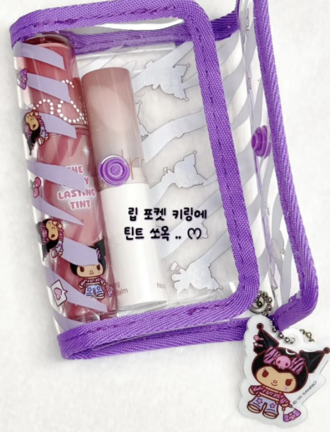 韓國 Romand X Sanrio 乘聯 光澤持久水潤果汁唇釉 +送透明袋仔｜rom&nd THE JUICY LASTING TINT 